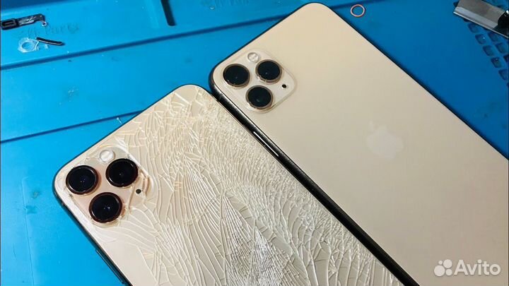 Замена заднего стекла iPhone