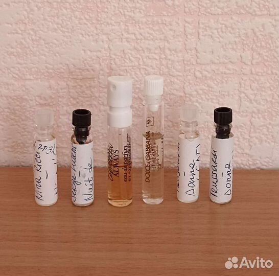 Сеты парфюма (пробники)