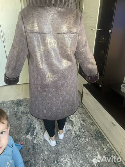 Дубленка женская 56 58 размер