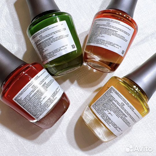 Лаки для ногтей Morgan Taylor 4 шт