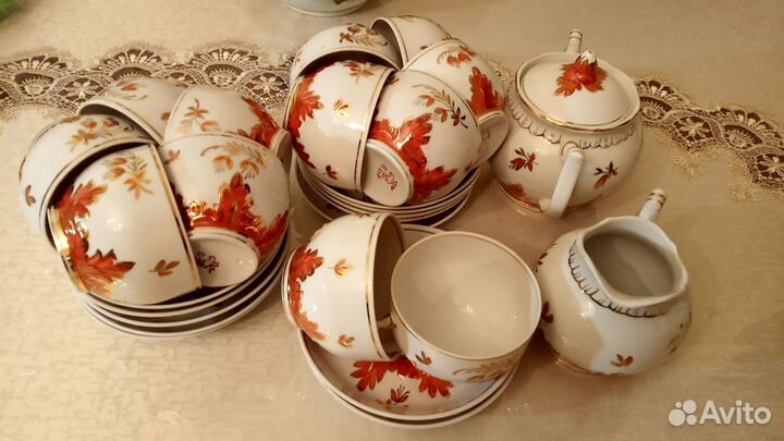 Чайный сервиз Вербилки Барбарис