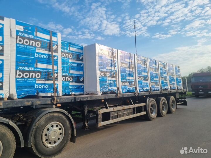 Газосиликатные газоблоки Бонолит