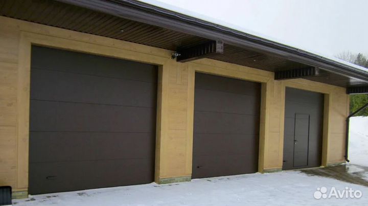 Ворота гаражные распашные откатные автоматические