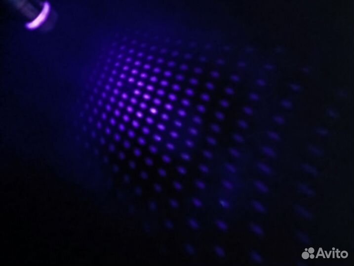 Лазерная указка USB синяя