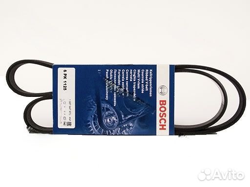 Ремень Генератора 2170 Priora с А/С 6PK1125 bosch