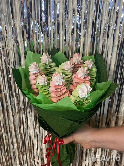 Букет из зефира