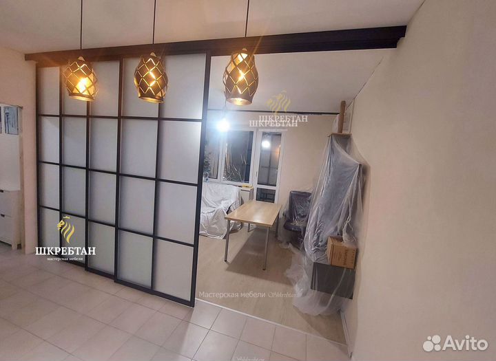 Межкомнатные перегородки из стекла под ключ