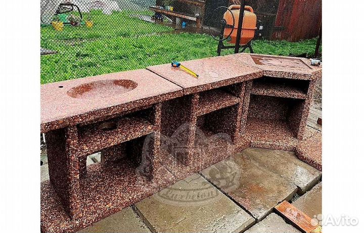 Барбекю комплекс с доставкой до участка