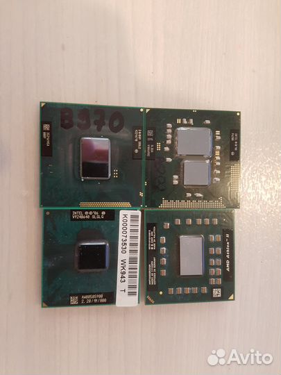 Процессоры для ноутбуков. Intel и AMD