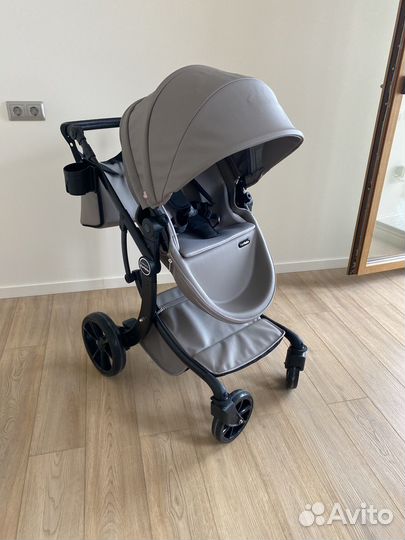 Коляска Aimilie Pro 2 в 1 с поворотными колёсами