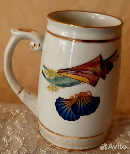 Пивная кружка СССР, Дулево Рыбы