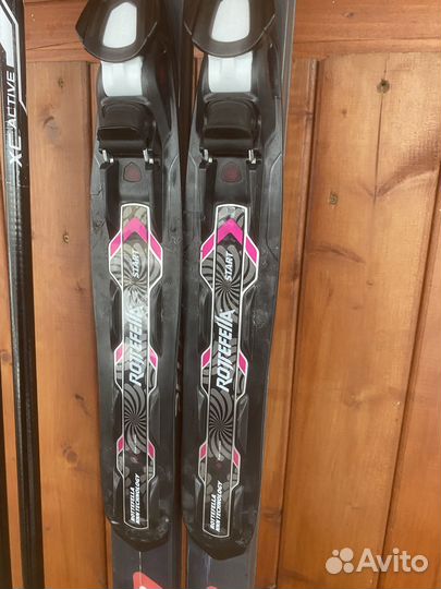 Лыжи беговые 140 см с ботинками