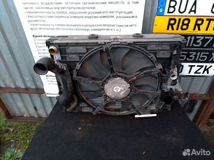 Касета радиаторов BMW N55 F10 F01 F02 F06 F12