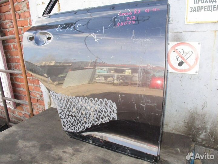 Дверь задняя правая Lexus RX 270/350/450h (AL10)