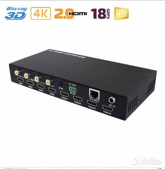 Dr.HD MA 446 FX Матричный коммутатор 4 на 4