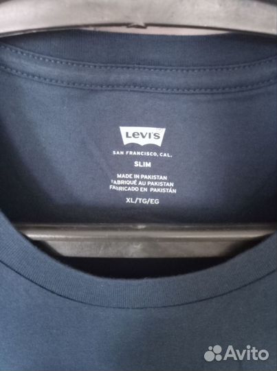 Футболки Levi's оригинал, 2 шт. новые