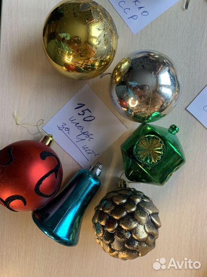 Советские елочные игрушки СССР