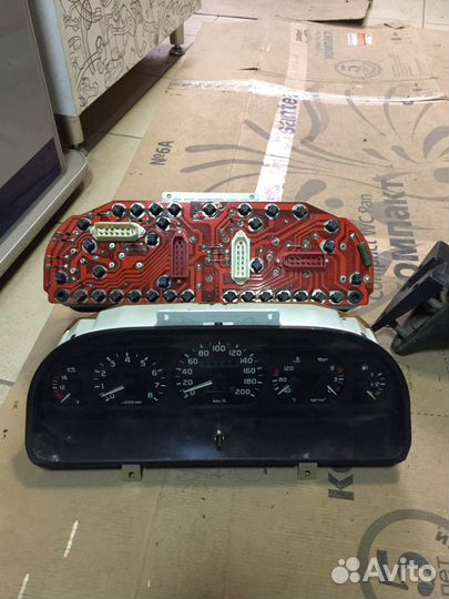 Приборная панель газ