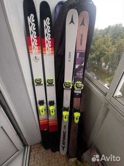 Парковые горные лыжи твинтип