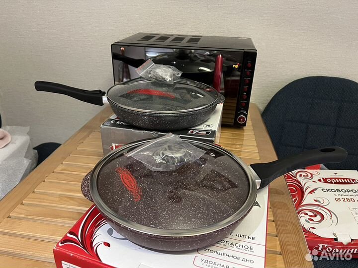 Сковорода/сотейник 24,26,28 Горница новые