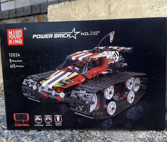 Lego машина конструктор на пульте управления