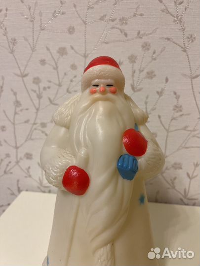 Дед мороз пластиковый советский