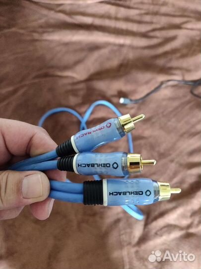 Кабель для сабвуфера oehlbach RCA-2RCA 5,0