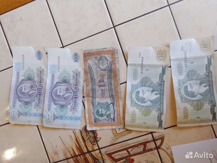Купюра разные