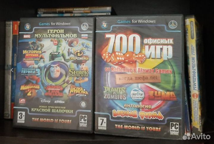Dvd диски игры