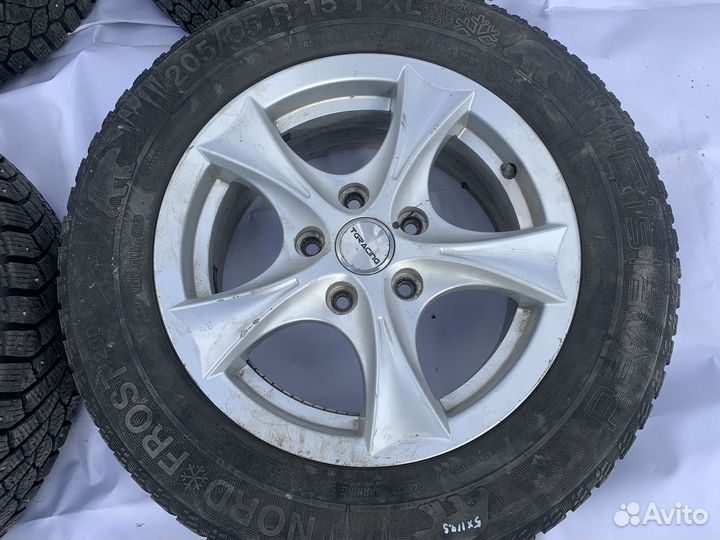 Колеса зимние на hyundai honda kia mitsubishi r15