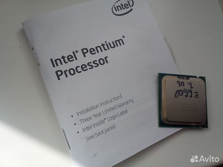 Процессор intle pentium