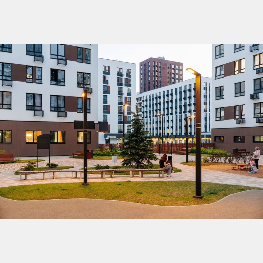 2-к. квартира, 55,1 м², 7/17 эт.