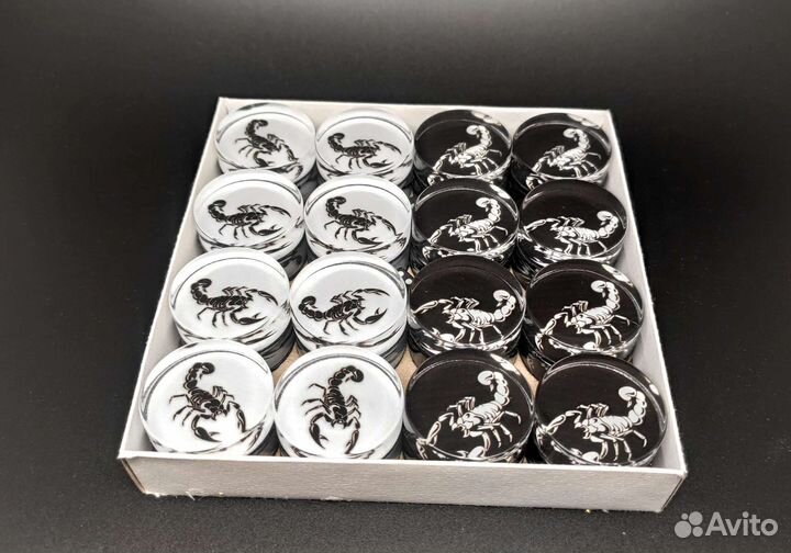 Фишки для нард ручной работы