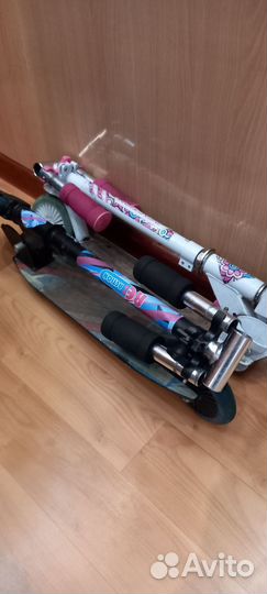 Самокат детский двухколесный бу