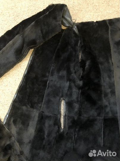 Куски дубленки из натуральной овчины