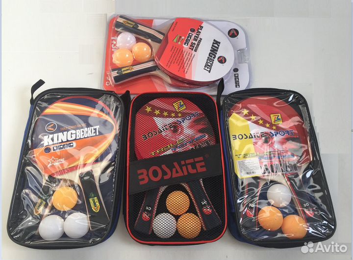Набор для настольного тенниса. Теннисные шарики