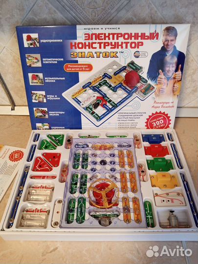 Электронный конструктор знаток 320 схем