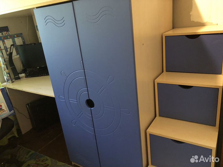 Детская кровать чердак бу