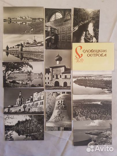 Набор открыток Города, Горы, Север, Дальний Восток