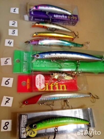 Воблеры оригиналы