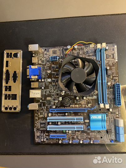 Продается комплект p8z77-m pro+i5 2500+2*2gb ddr3