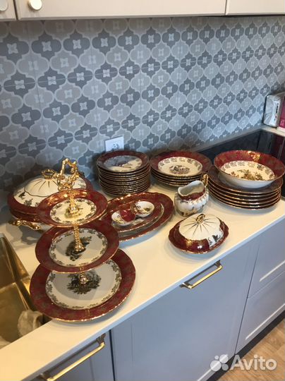 Столовый сервиз Epiag Красная Охота 6персон