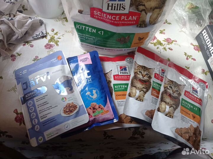 Корм для котят hills
