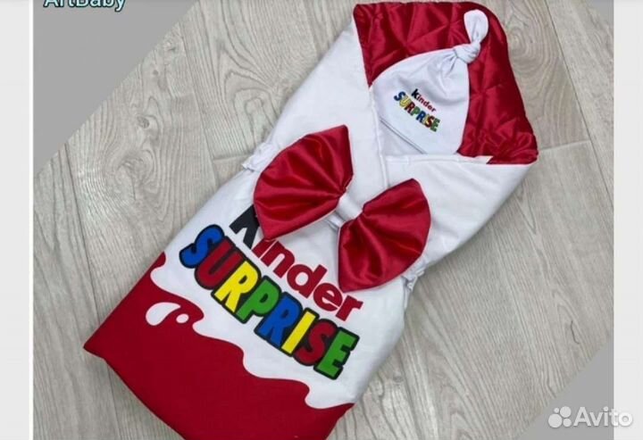 Конверт на выписку киндер сюрприз весна - осень