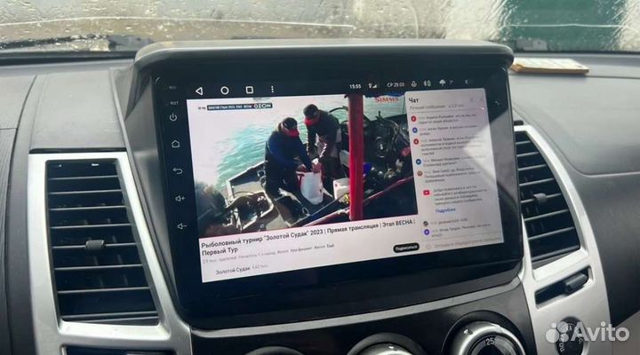 Магнитола Mitsubishi Pajero Sport на андроид IPS