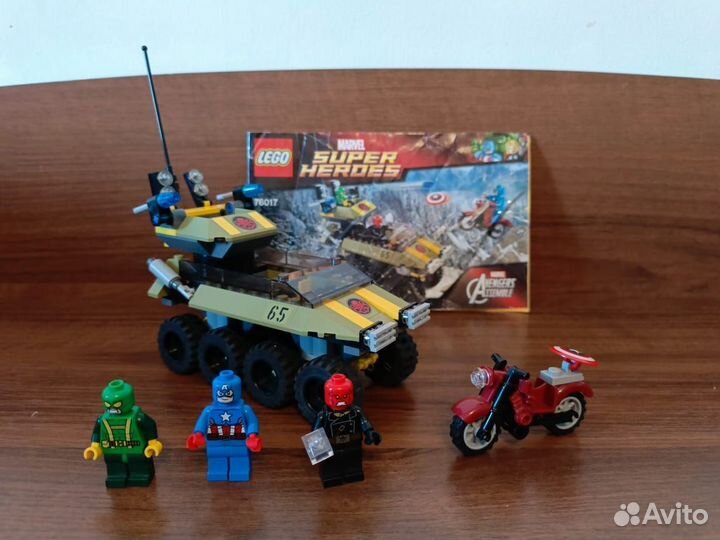 Lego Marvel с инструкциями