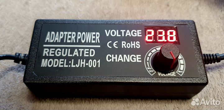 Регулируемый блок питания 3-24В / 3А