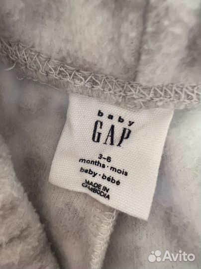 Штанишки с начесом 3-6 месяцев