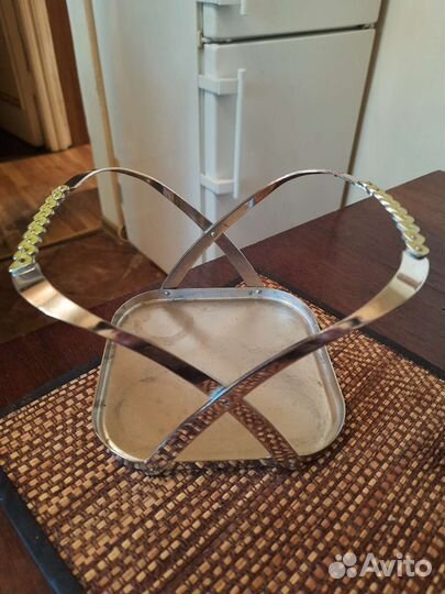 Подставка для стаканов металл СССР