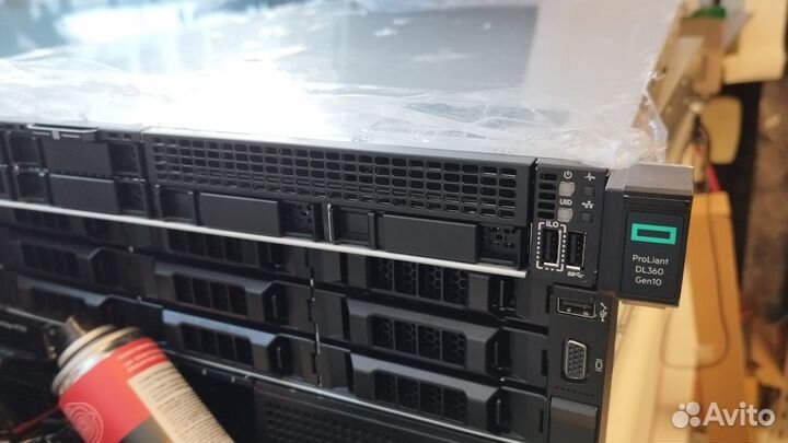 Сервер HP DL360 Gen10 2 Gold 6138, Ram 256Gb Nvme